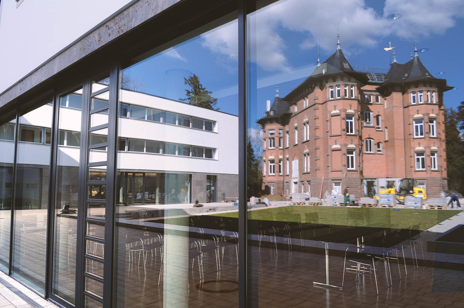 Die Hauptgebäude der Evangelischen Akademie Bad Boll